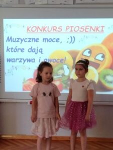 Konkurs piosenki „Muzyczne moce, które dają warzywa i owoce”